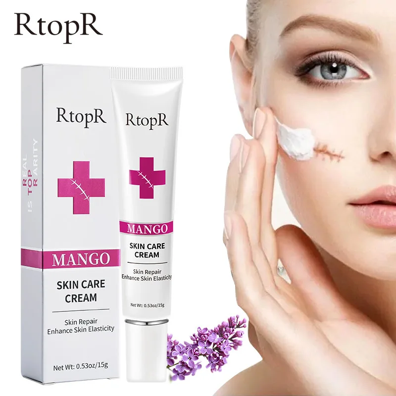 RtopR Acne Scar Stretch Marks Remover Cream Blackhead Whitening Moisturizing Facial Skin Care Ointment Repair Acne Cream