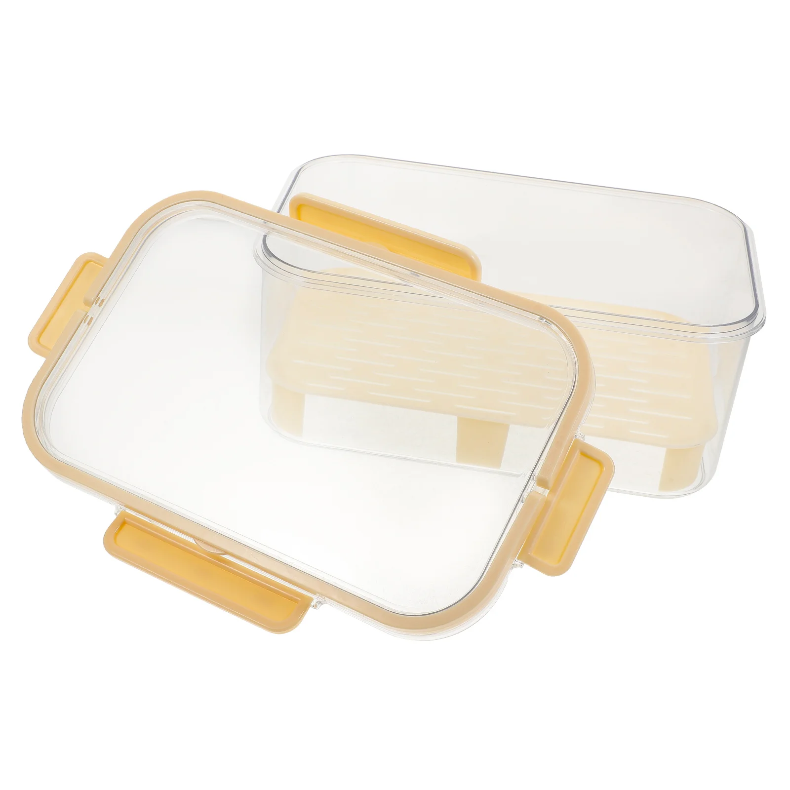 

Fridge Food Storage Container Compact Stackable Meal Prep Box Portable Fruit Box Freezer Food Case Seafood Keeper