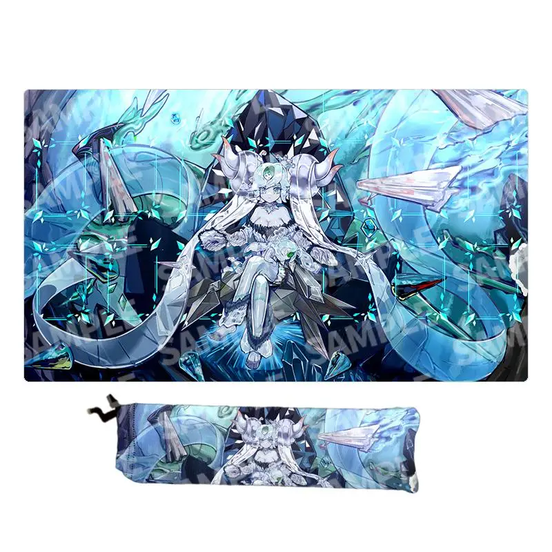 50Pcs Yu-Gi-Oh Icejade Aegirine Rahn 63X90Mm Cards Sleeve Protective Case Card Box Anime Game Characters Collection Card Mat