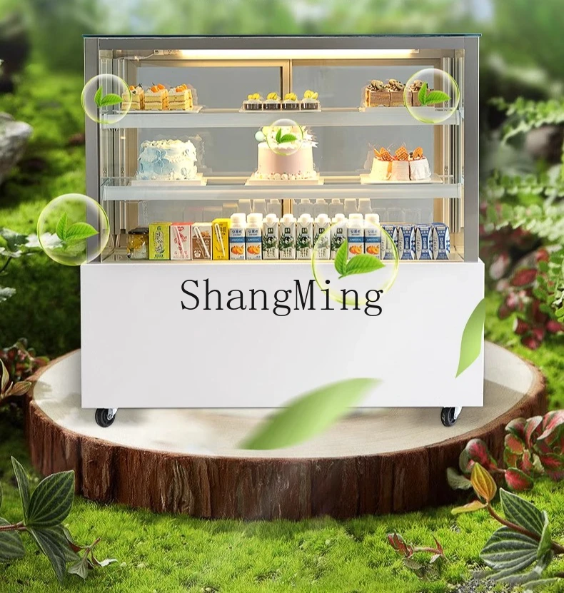 ZYY 冷蔵ディスプレイキャビネット商業フルーツデザート空冷霜なし鮮度保持キャビネット