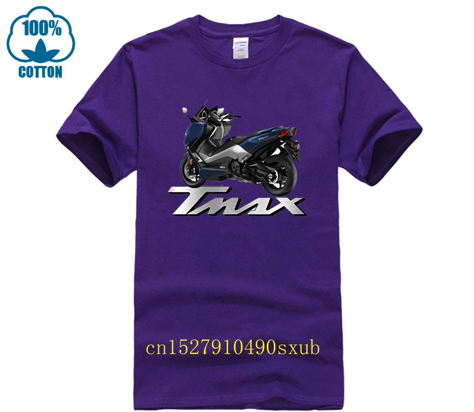 Tmax T-Max 560 Xmax 300 Fanaticism Hot Sale 100% Cotton Men\'s Short Sleeve Tops & Tees Motorcycles T-shirt Shirt