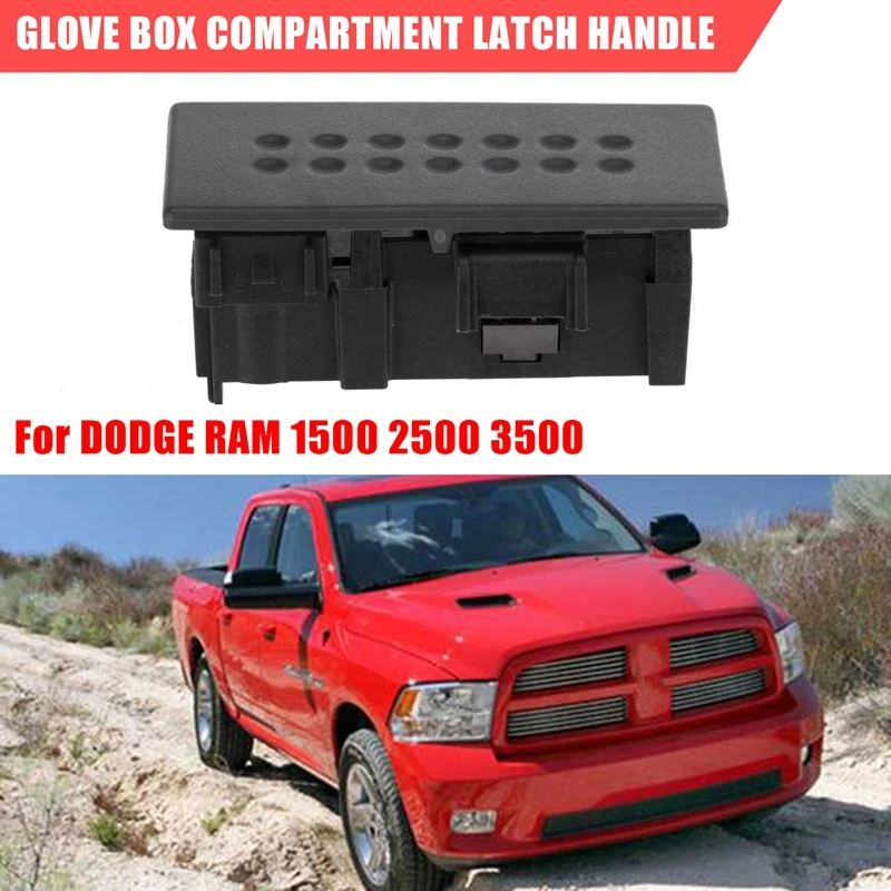 Car Glove Box Parts Compartment Latch Handle For -Dodge Ram 1500 2500 3500 5Jm53xdhae