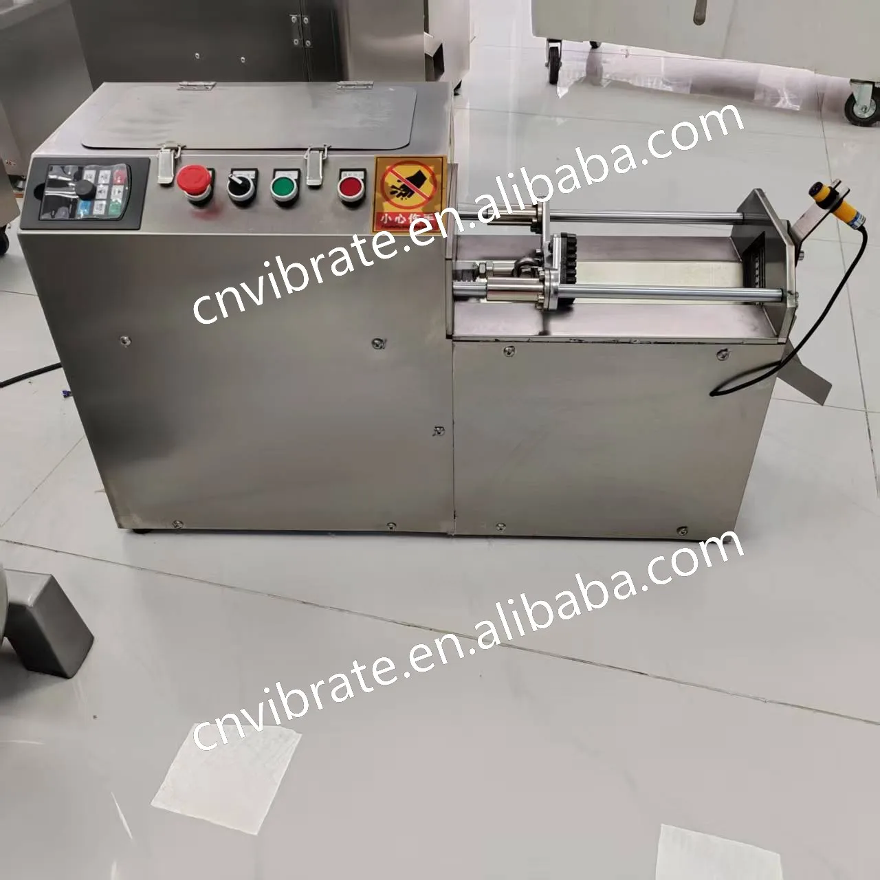 VBJX Affettatrice elettrica professionale industriale per patate e carote in acciaio inossidabile