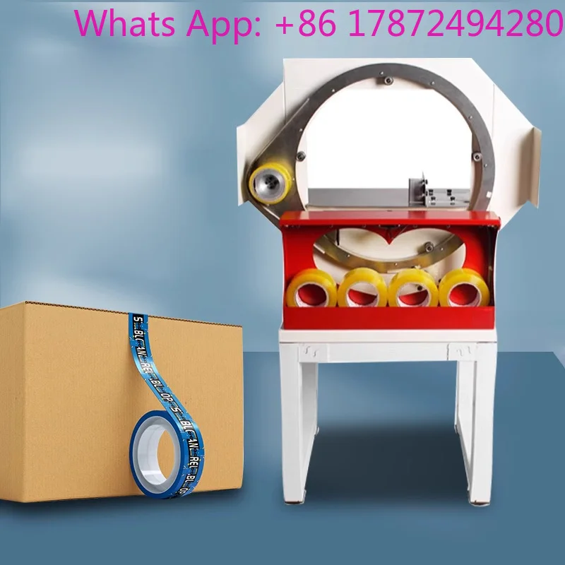 Semi Automatic Carton Box Sealer Sealing Machine Strapping Machine Carton Box Sealing And Packing Machine