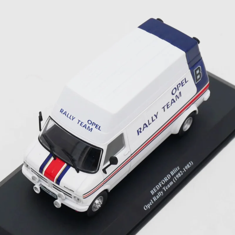 IXO Diecast 1:43 مقياس سبيكة Beford Blitz أوبل رالي فريق نموذج سيارة المنتج النهائي محاكاة لعبة جمع عرض ثابت #5