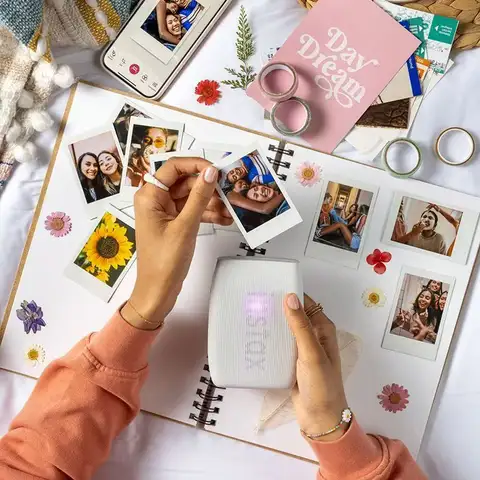 Fujifilm Instax Bluetooth 4.2 Stampante fotografica per smartphone Mini Link 3 Connettività BIANCO/ROSA ROSA/VERDE SAGE per regalo macchina per pellicole