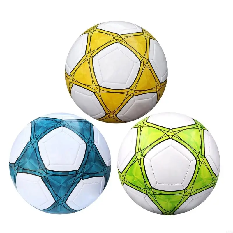 

83CA Professional Size Soccer Balls Football Training Balls Классический рисунок традиционный размер панели 5 футбольные шарики