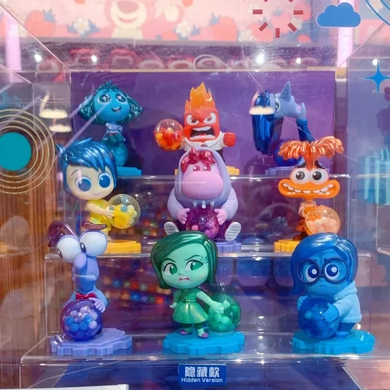 Disney Pixar Inside Out 2 Cartoon Doll New Emotion Buddies Join The Inside Out 2 Cosbi Collectible Mini Figure Kid Birthday Gift