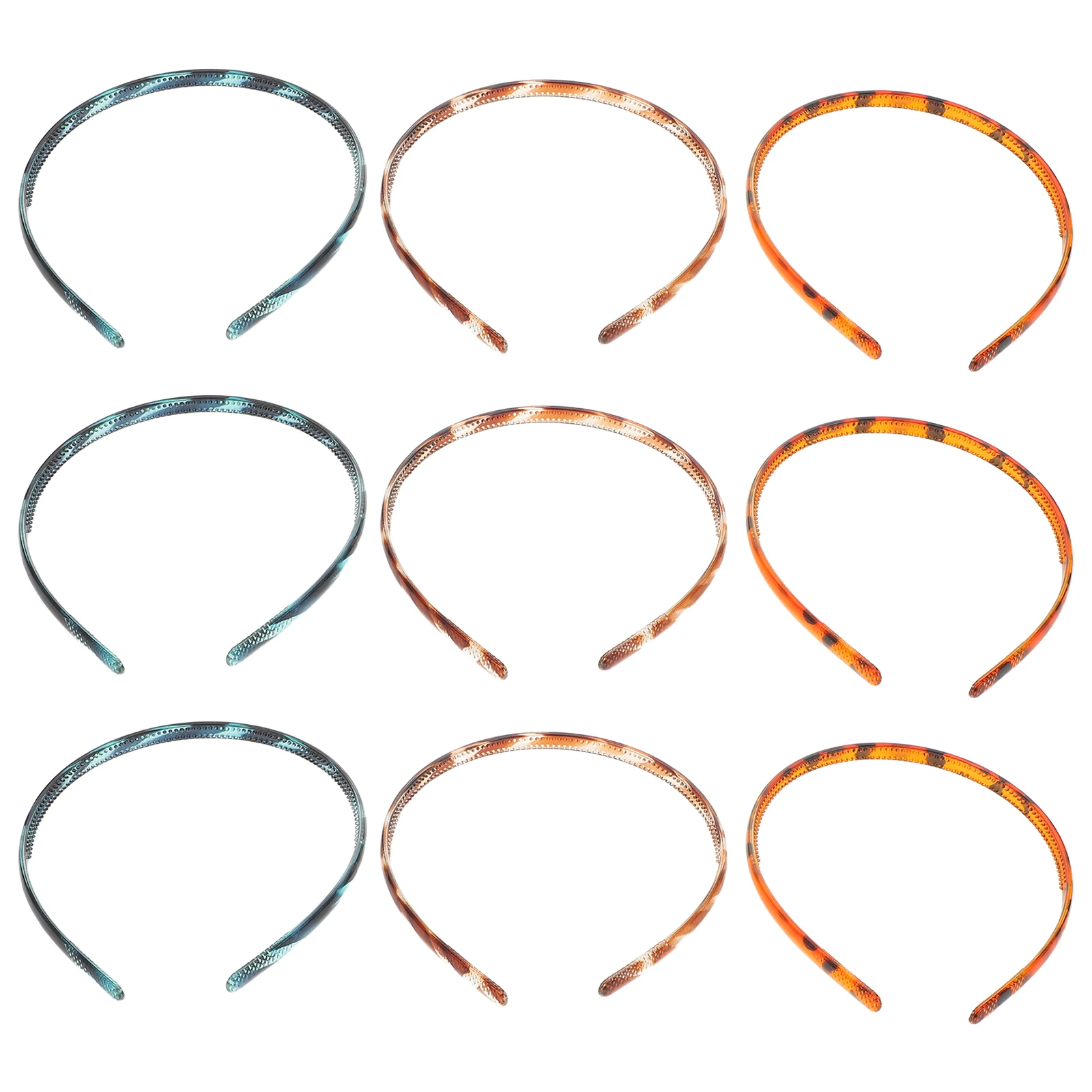 

9Pcs Makeup Spa Headbands Non-Slip Hairbands for Women Girls Facial Cleansing Teeth Hair Accessories Curly Hair Face Wash