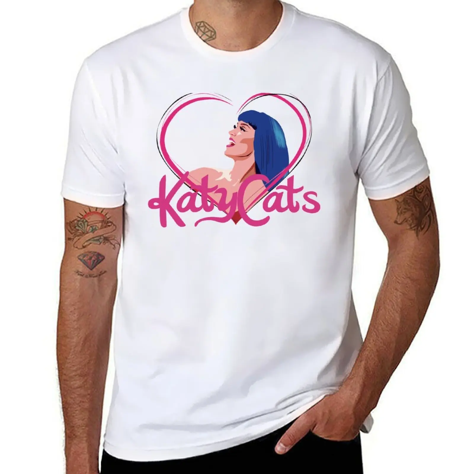 

KatyCats T-Shirt man t shirt graphic cotton t shirts high quality T-Shirt