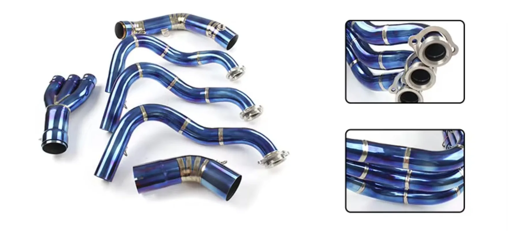 

Motorcycle Muffler Exhaust Full System for Benelli Tornado Tre 1130 2010 Motorcycle Titanium Alloy Exhaust Muffler Escape Pipe