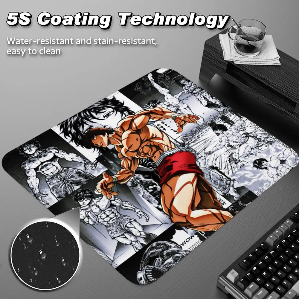 Mouse pad sky pequeno tapete de mesa mouse menino presente para jogar jogos teclado sem fio desktop computador coasters b-aki o g-grappler