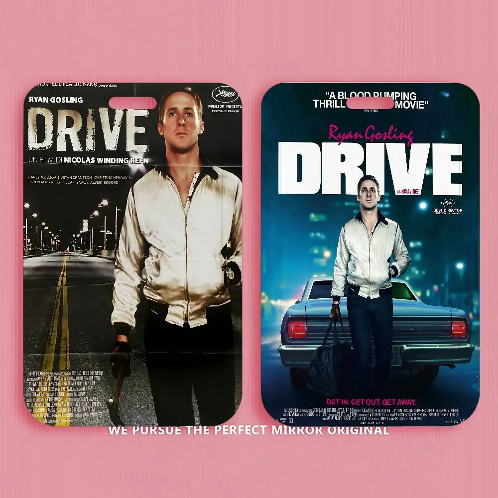 Drive Ryan Gosling Movie Badge Holder Lanyards Keychain Women New Card Holders Neck Straps Student Credential For Gift