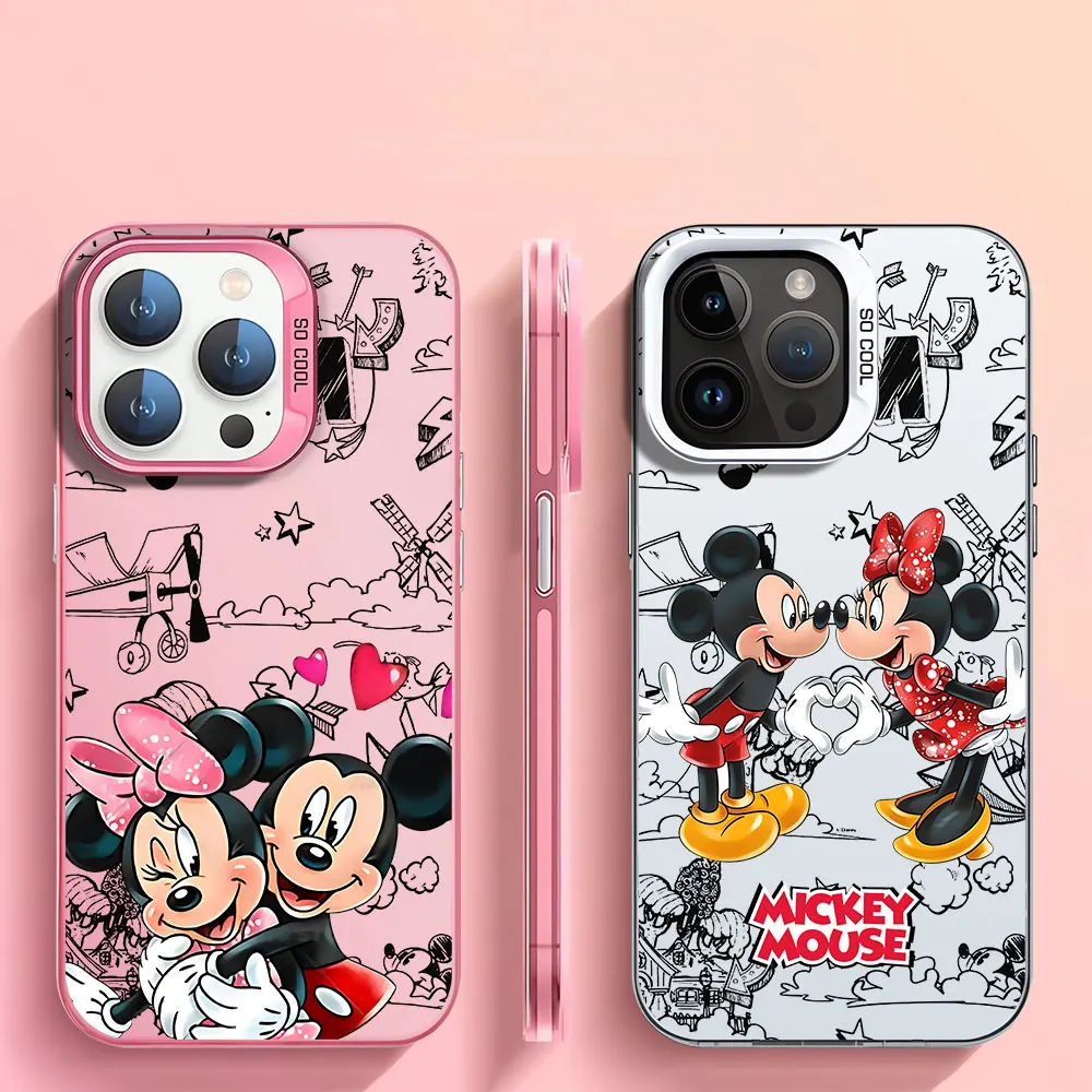 Custodia per telefono Disney Mickey Mouse per Samsung Galaxy S20 FE S22 Plus S21 Ultra S23 Ultra S20 S24 S23 FE Note 20 Cover morbida