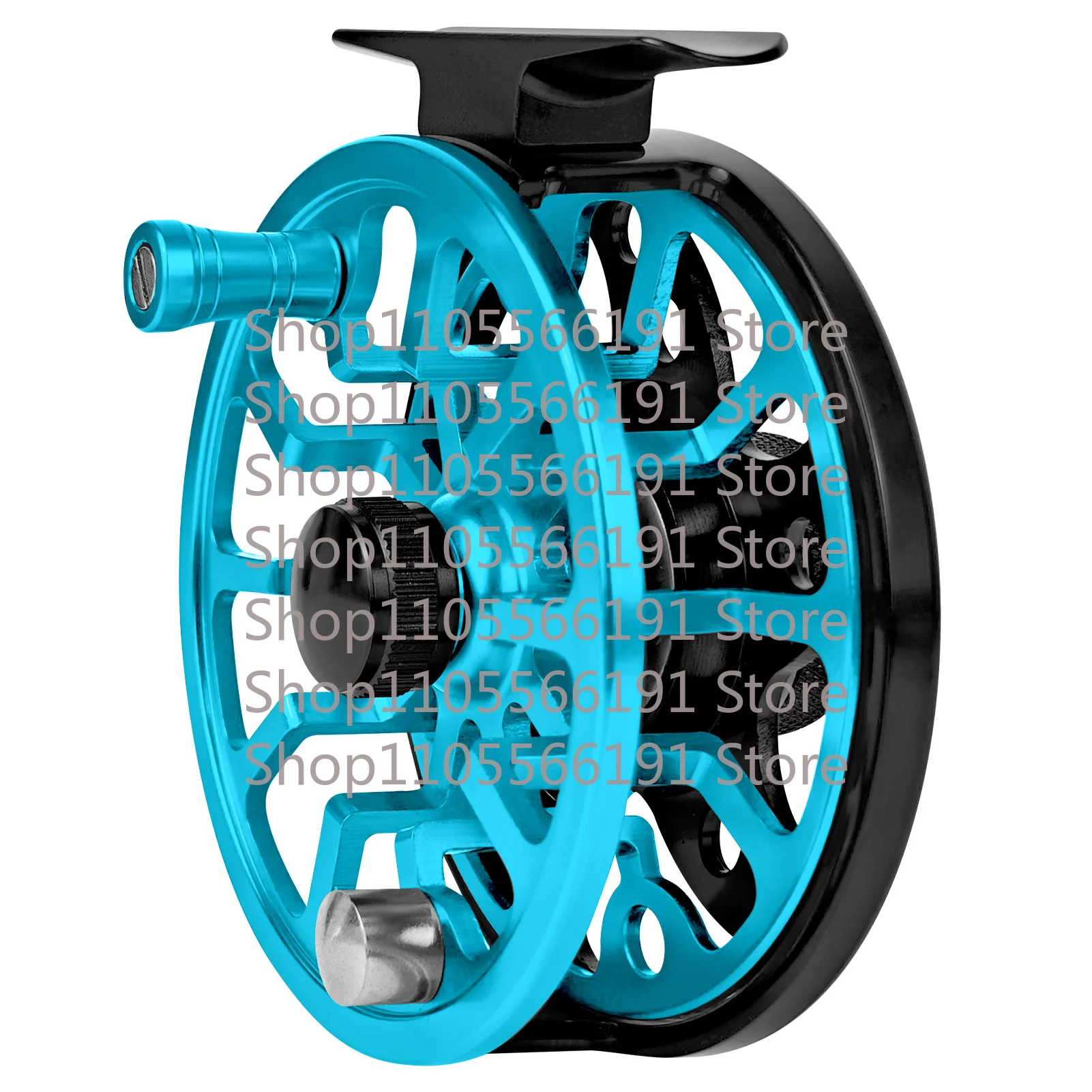 Full metal fish buckle wheel modified fish lock wheel live fish buckle Luya portable telescopic release type