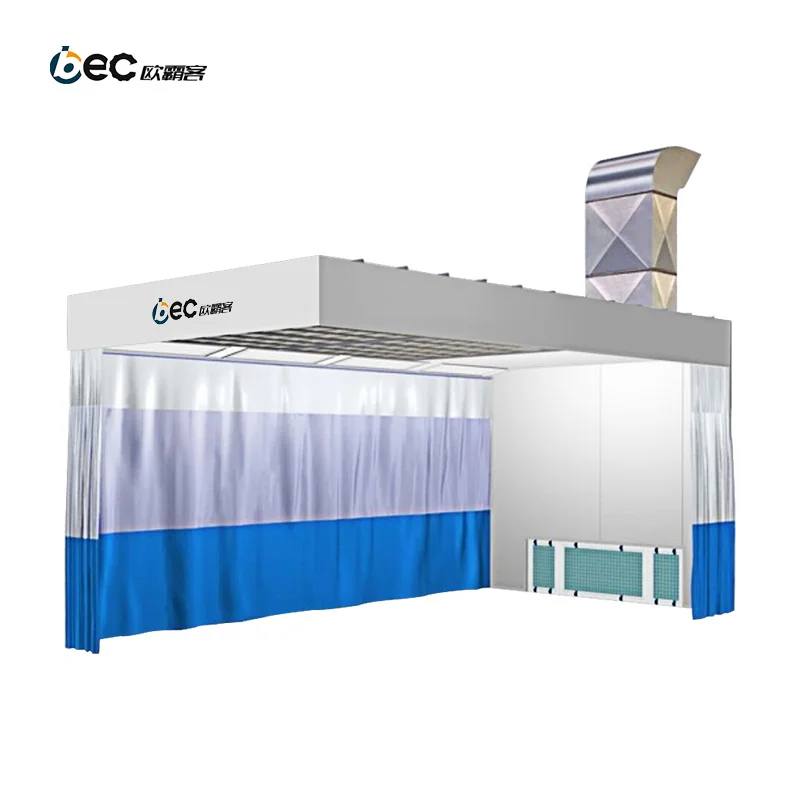 Clean Shop Car Automotive Paint Preparation Station / Preparation Bay / Preparation Room