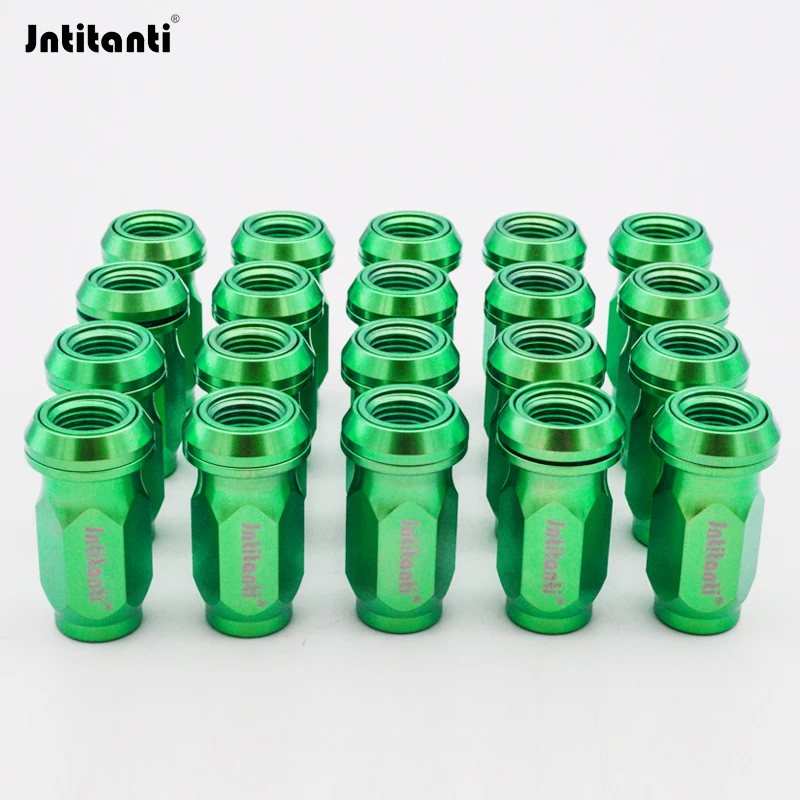 Jntitanti vehicle floating washer cone seat Gr.5 titanium lug nutM12*1.5*40/45mm for Toyota,Mazda,Honda,Acura,Scion Mitsubishi