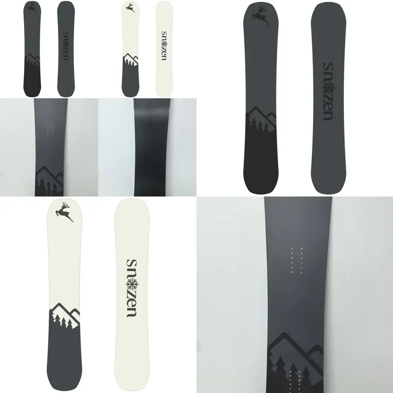 Professional Manufacturer Custom Logo All Mountain Camber Snowboard Twin-tip Shape Winter Eco-Friendly Medium Flex Factory