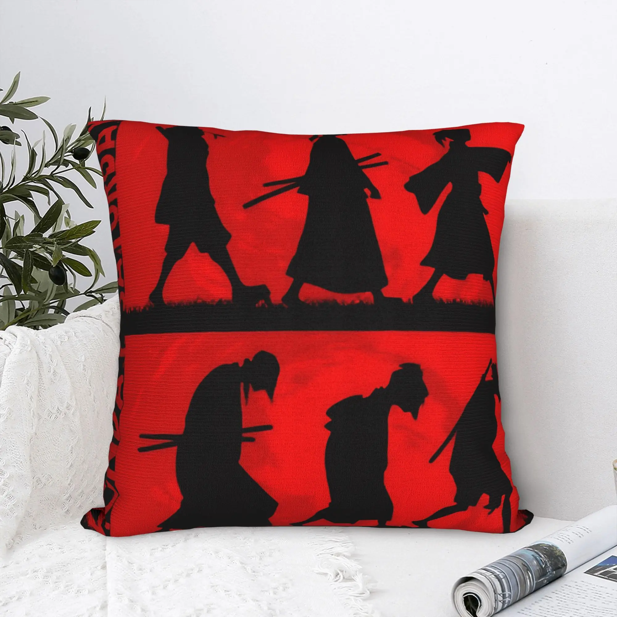 Pillow Cover Samurai Champloo Art  Funny Pillow Case For Office Car Home Decor Pillowcases