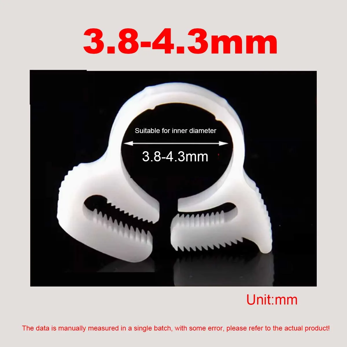 

Plastic Pipe Clamp, Throat Clamp, Strong Pipe Clamp, Plastic Fastener Clip