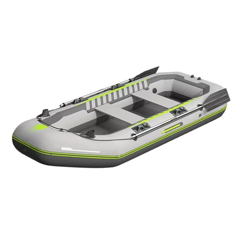 

Drifting hard bottom assault boat thickened wear-resistant air cushion rubber boat