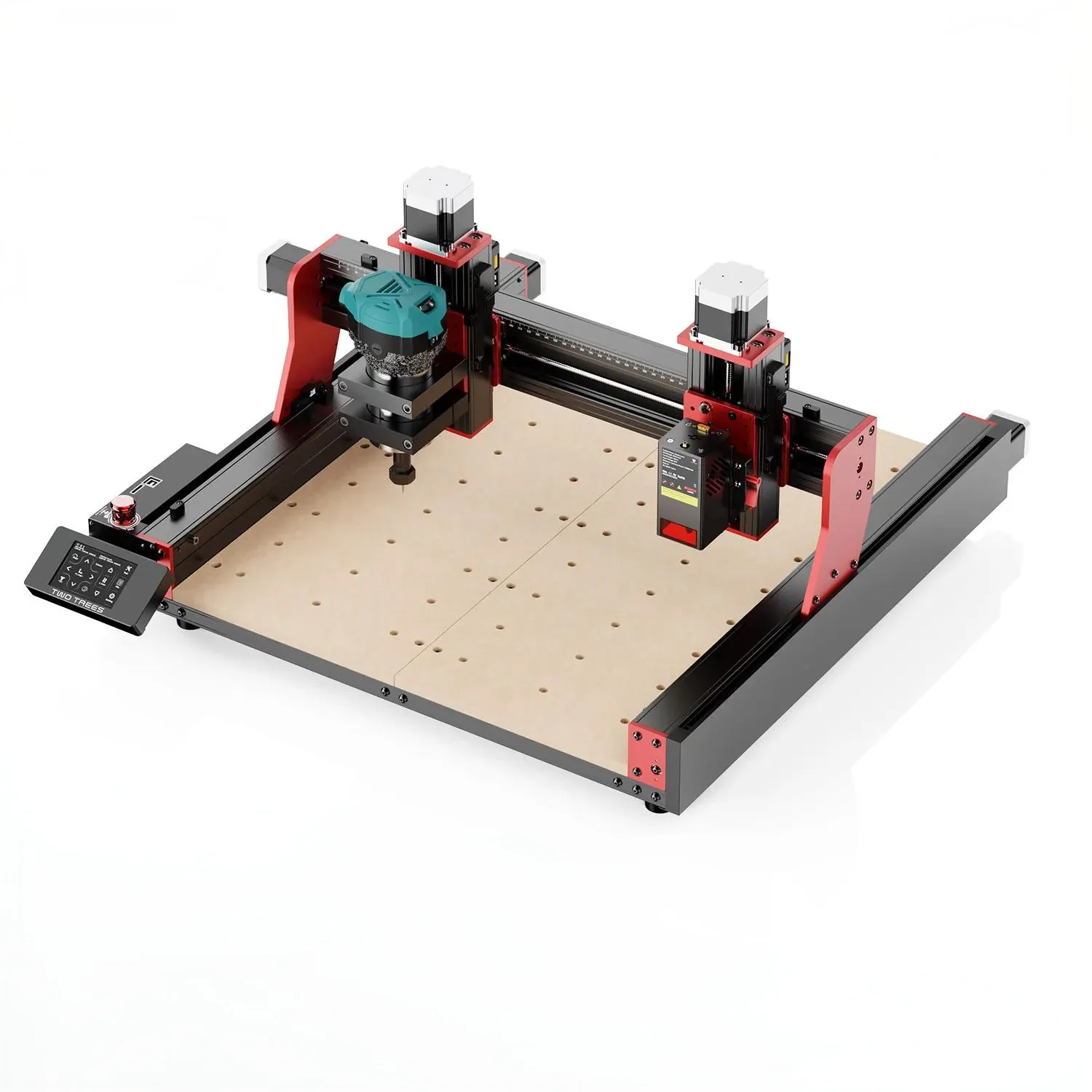 

TTC450 Pro Станок с ЧПУ 4-осевой станок для резки металла для фрезерного станка с ЧПУ и лазерной гравировки, резки дерева, управления GRBL