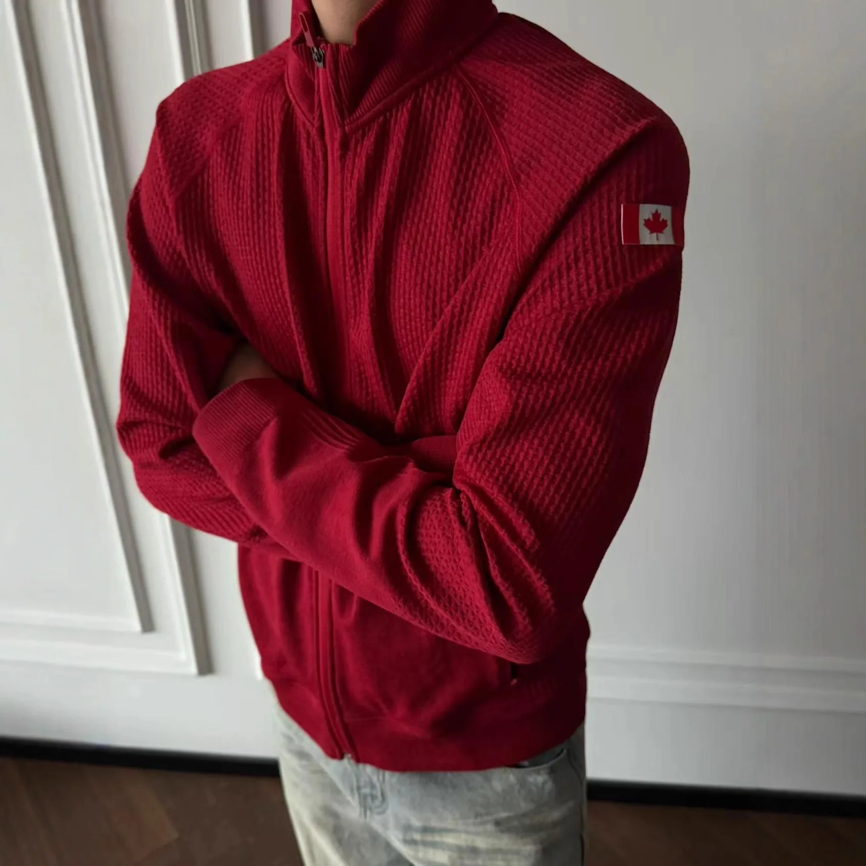 

Спортивная куртка Lulu Limited Edition на молнии, эластичная, модная, из смесовой полиэстеровой ткани, верхняя одежда