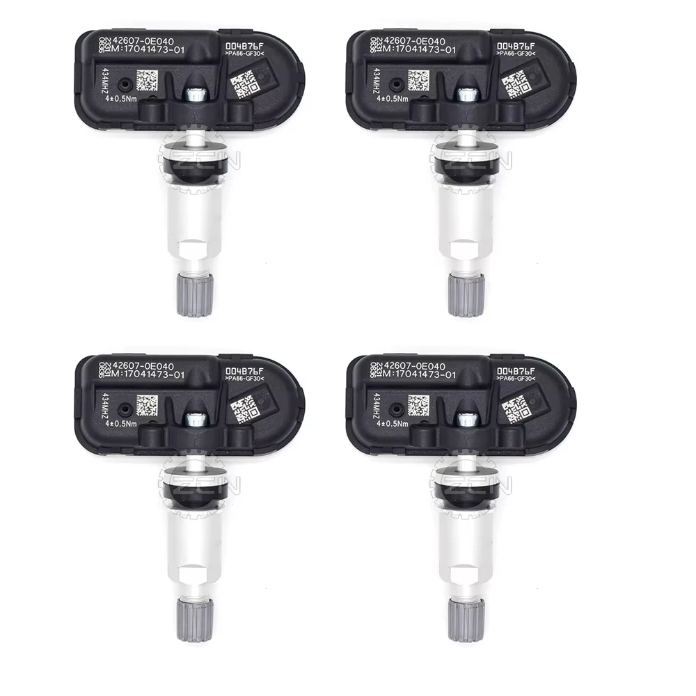 

4PCS 42607-0E040 TPMS Tire Pressure Monitoring Sensor 434MHz FOR 2021 2022 TOYOTA HIGHLANDER SIENNA 426070E040