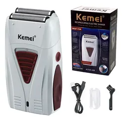 Kemei-3382Professional tagliacapelli ricaricabile 0mm rasoio per depilazione a testa barinata rasoio elettrico di alta qualità per uomo Cordless