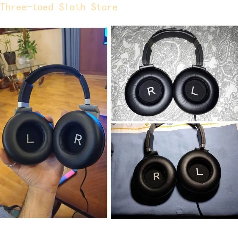 Stirnband für K550 K551 K553 Headset Leder Kissen Kopfhörer Hülse Abdeckung E74A – Detail 3