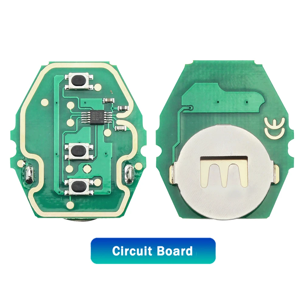 KEYYOU 3 Buttons Remote Flip Key Shell Fob Circuit Board For BMW E36 E38 E39 E46 E53 E60 E61 E63 E64 1/3/5/7 Series X3 X5 Z3 Z4