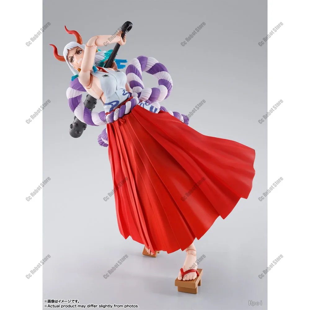 100% Asli Tersedia Stok Original Bandai S.H.Figuarts Shf One Piece Yamato Anime Action Figure Koleksi Model Mainan