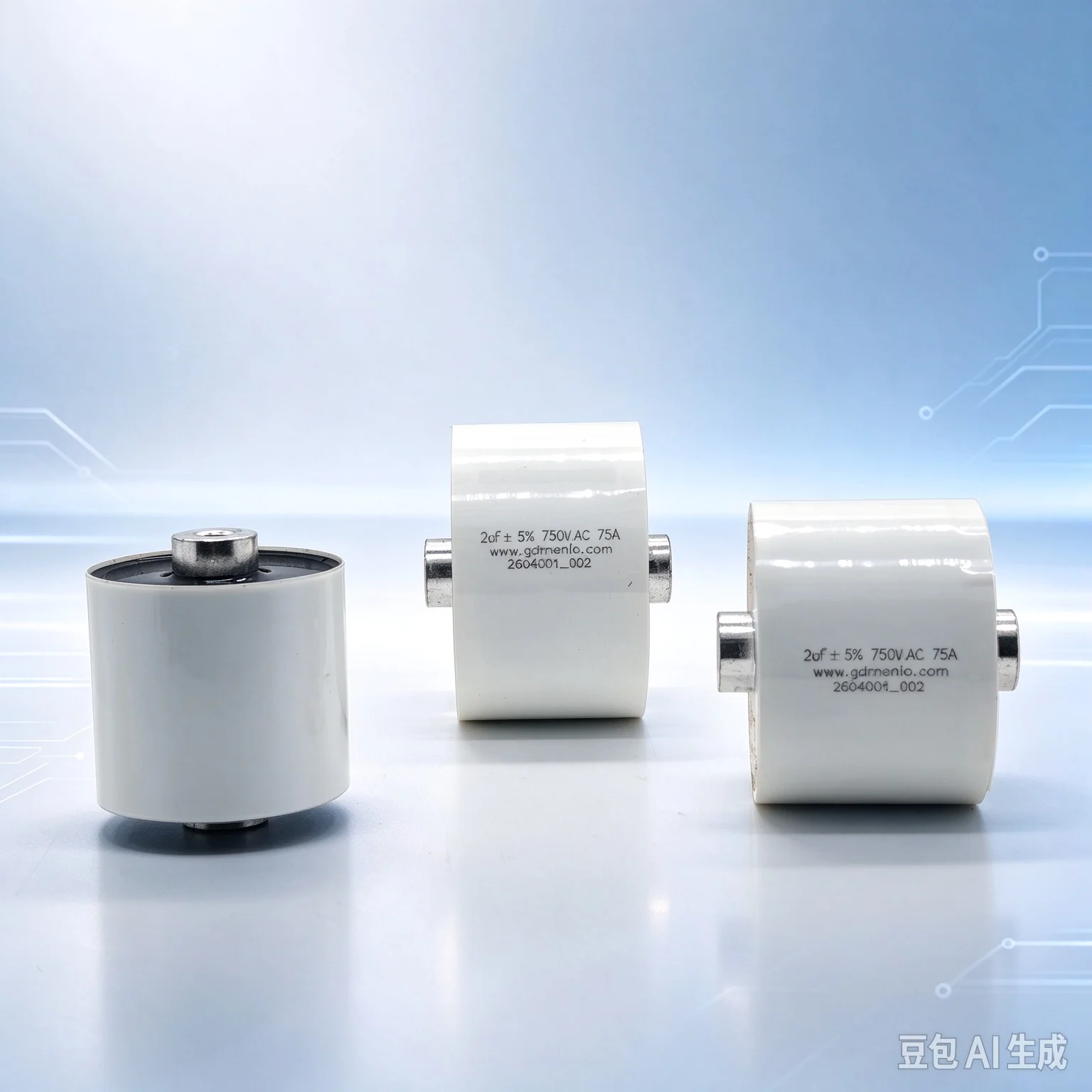 Offered for MLC-R 1uF 750VAC High Current Resonant Film Capacitor  1pcs