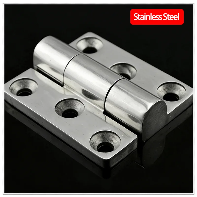 

Heavy Duty Industrial Hinge 304 Stainless Steel Thickened Electrical Distribution Box Cabinet Door Hardware for Durability