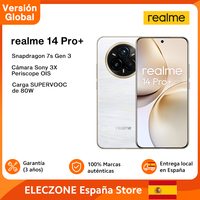 Global Version realme 14 Pro Plus 5G Smartphone Sony 3X Periscope OIS Camera Snapdragon7s Gen 3 80W SUPERVOOC Charge IP69