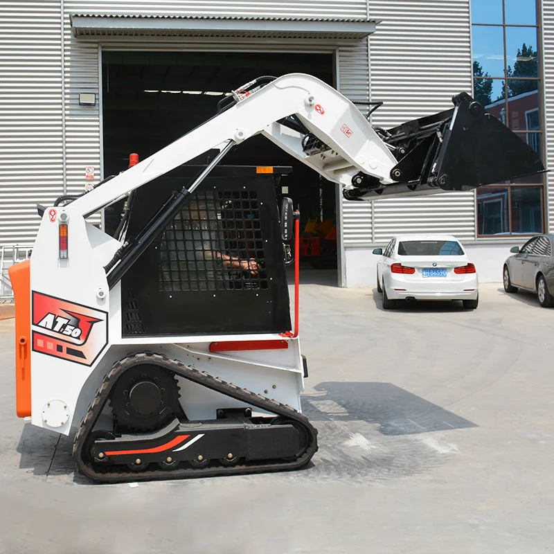 

Customized Hot Sale Easy Operator High Traction Drive Reliable Mini Skid Steer Loader Hydraulic Loader for Outdoor