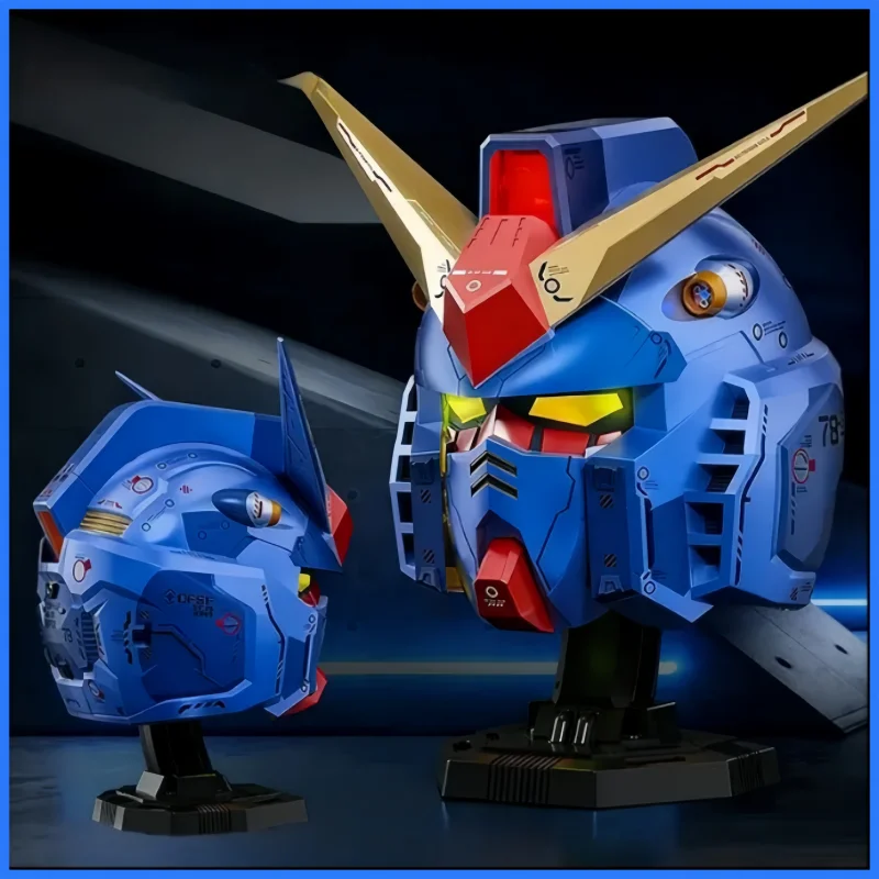 

Новый светящийся косплей-шлем Yuanzu Rx78, коллекционная фигурка для выставок комиксов, подарок на день рождения для любителей аниме, игрушка для коллекционирования