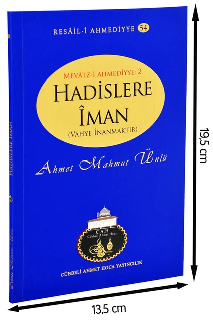 

Cübbeli Ahmed Hodja Book of Faith in Hadiths-1179