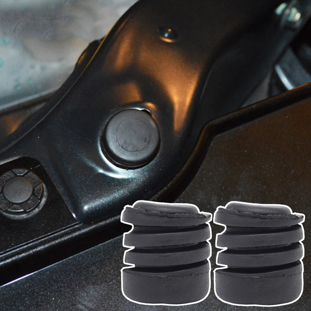 2Pcs Car Engine Hood Bonnet Back Door Buffer Cushion Rubber Mount For Nissan 180SX 300ZX Almera Cube Navara Serena Micra Patrol