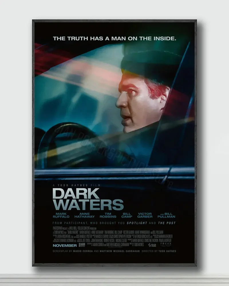 NJ170 Dark Waters Movie 1 Silk Posters and Prints wall art Art Poster Home Decor