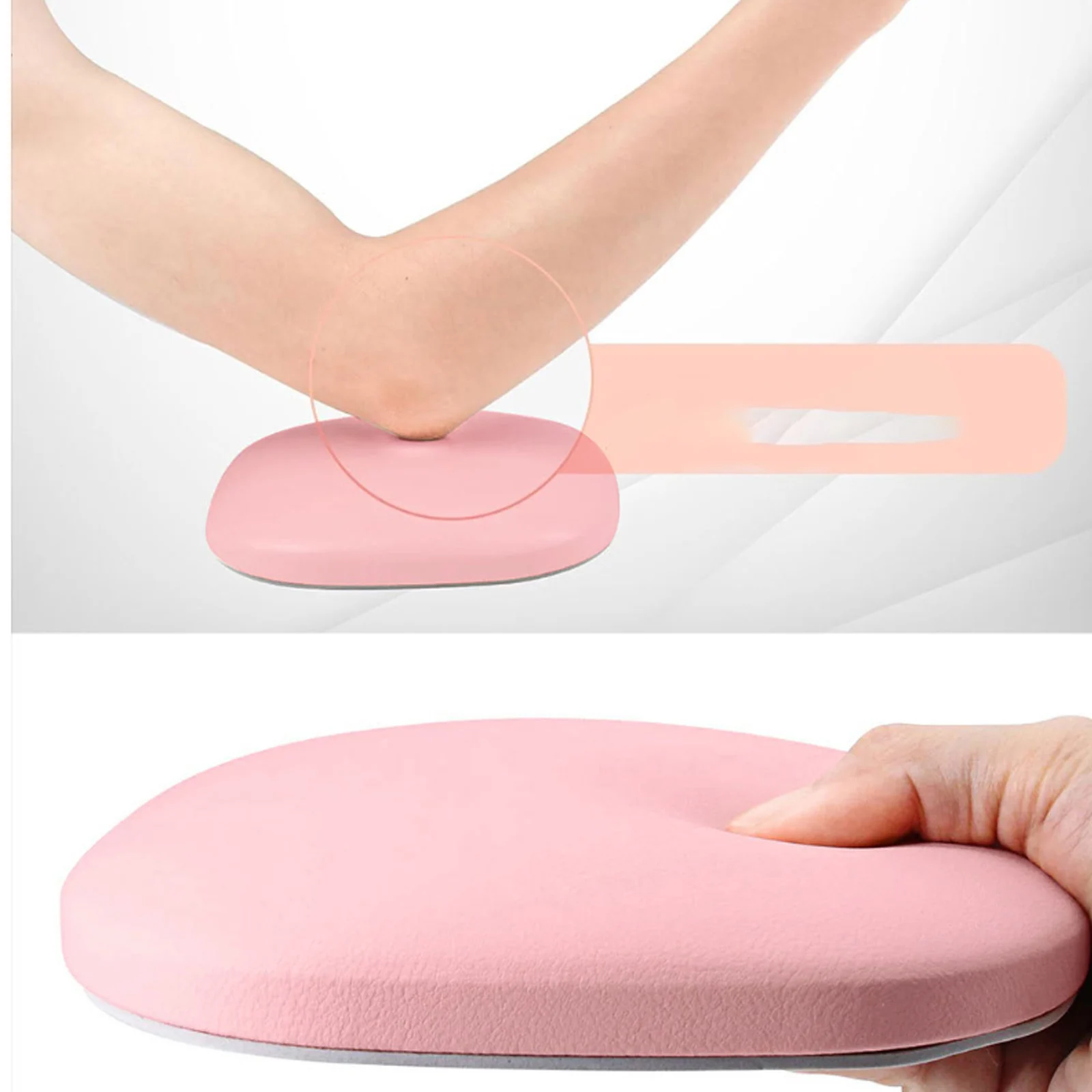 Microfiber Leather Elbow Pad Cushion Nail Arm Rest Pad Non-Slip Nail Technician Arm Rest Pillow Cushion Salon Manicure Elbow Pad