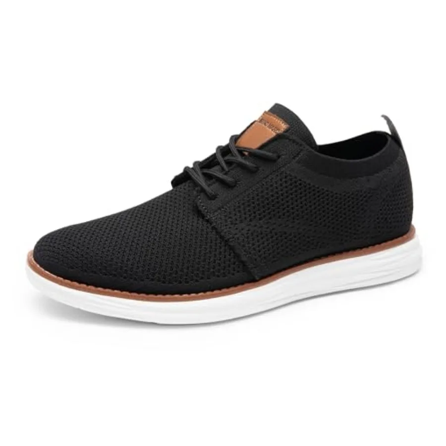 

Men's KnitFlex Breeze Mesh Sneakers Oxfords Lace-Up Lightweight Casual Walking Shoes