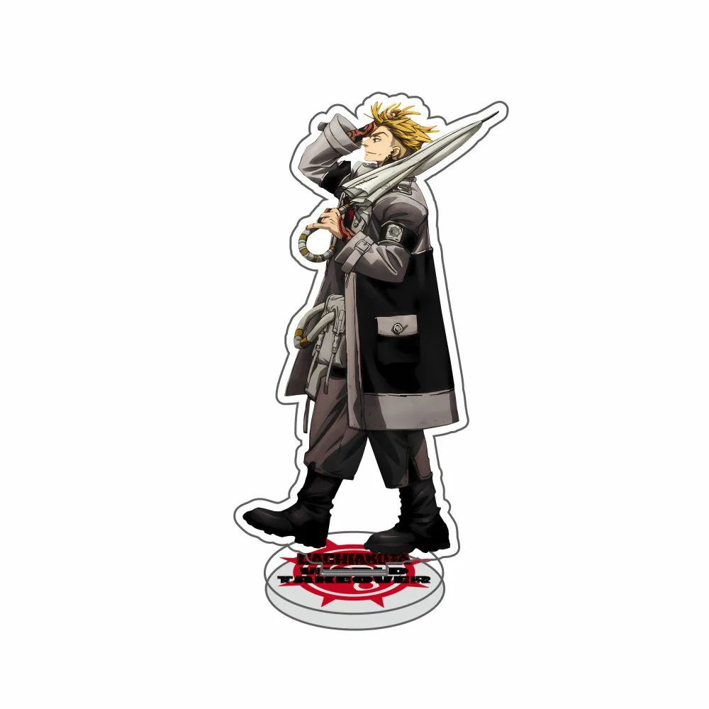 أنيمي الطرفية الشكل الاكريليك حامل نموذج لوثر إنجي الكرتون الدائمة عرض سطح المكتب الديكور الحلي مروحة جمع #3