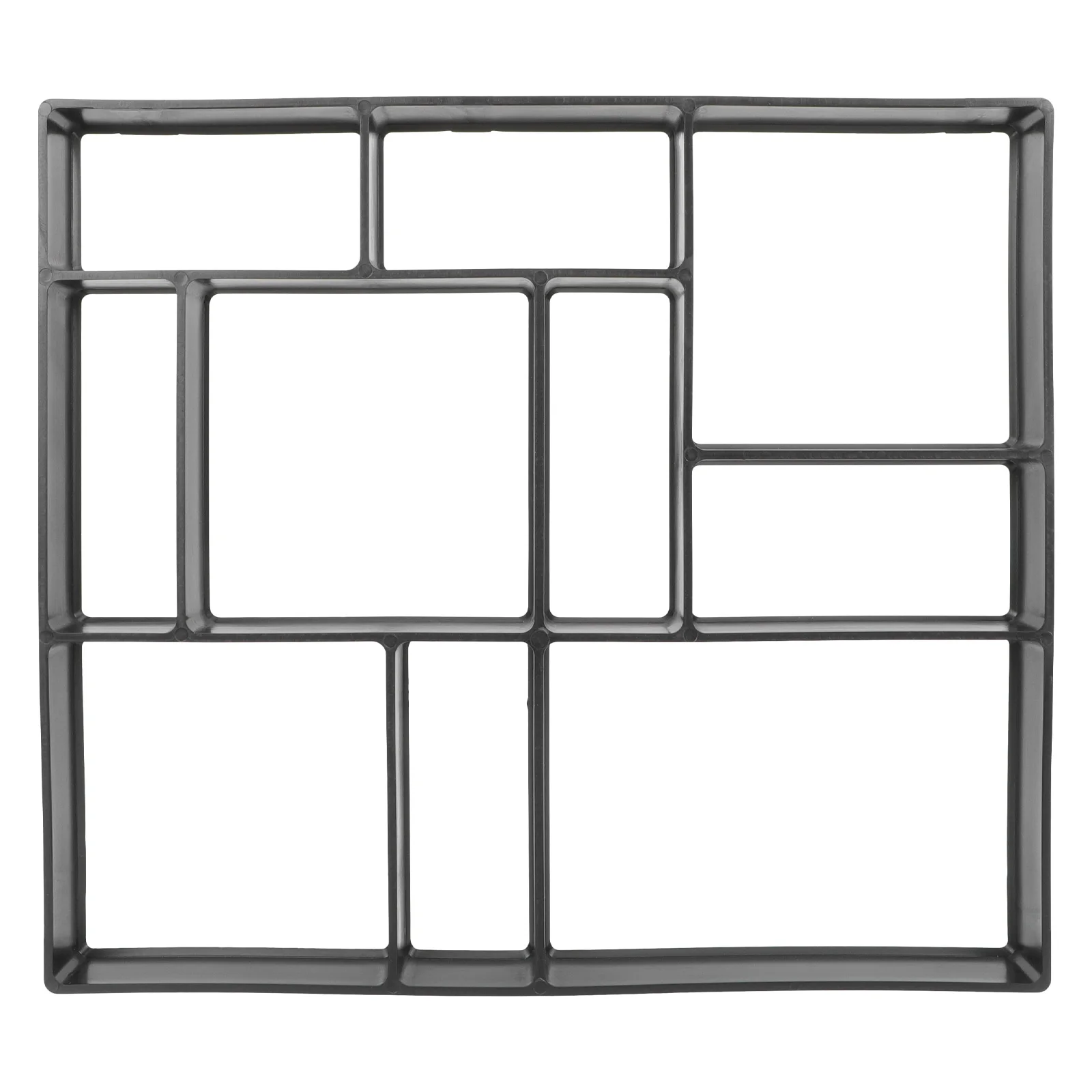 

Plastic Garden Path Maker Reusable Pavement Mold DIY Floor Mould Cement Concrete Landscaping Decor Practical Design Easy Use
