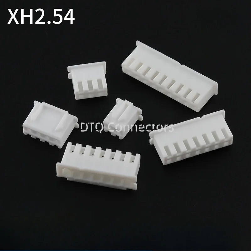 

XH2.54 Connector Leads Header Housing 2.54mm Plastic shell XH-2P/3P/4P/5P/6P/7P/8P/9P/10P XH2A/3A/4A/5A/6A/7A/8A/9A/10A
