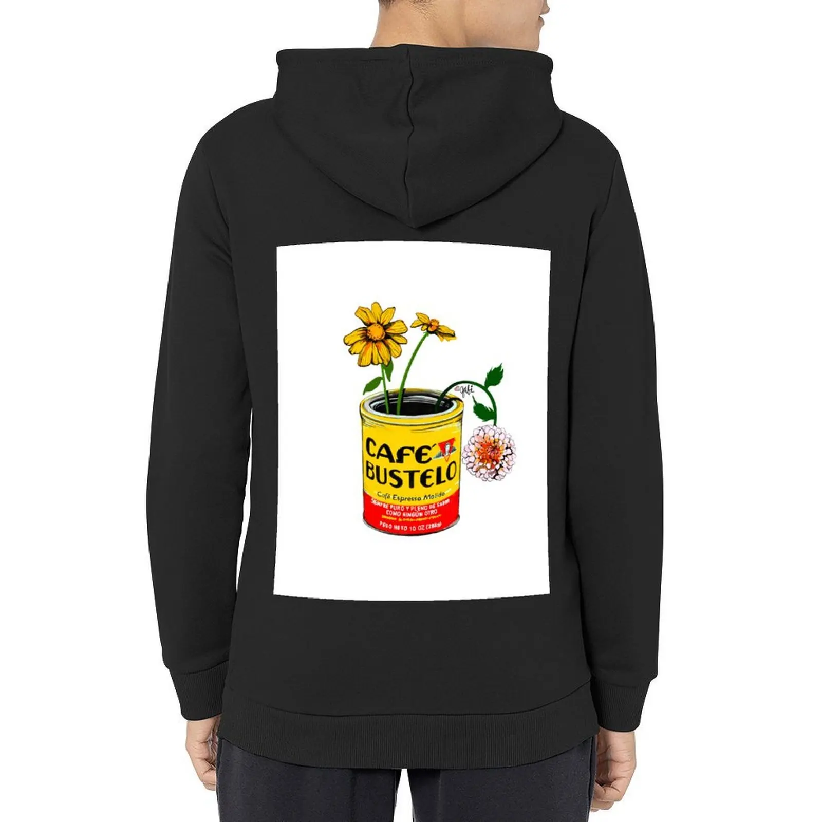 

Coffee and Flowers for Breakfast Hoodie men clothes graphic t shirts men winter clothes men's sweat-shirt mens hoodies