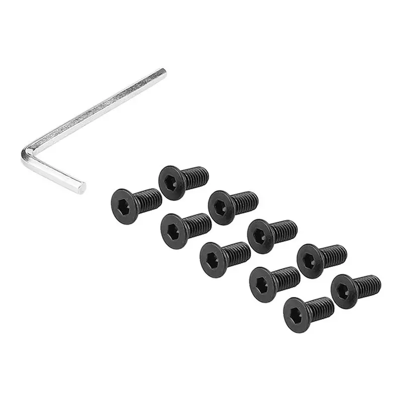 Scooter Screws Mounting Screw Scooter Frontal Head Screws Attachment Flat Head Screws Hexagon Socket Head Screws