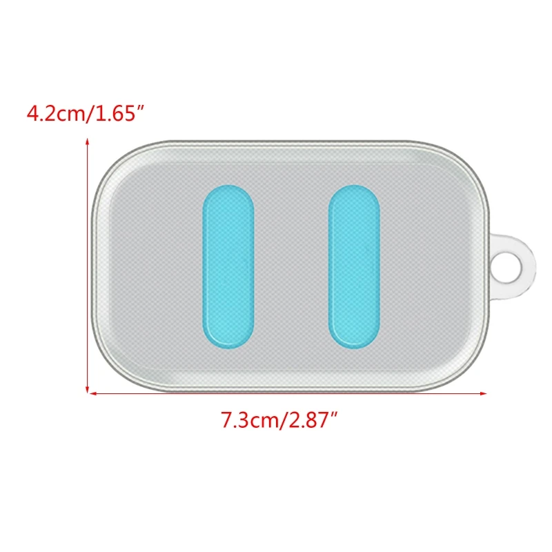 Wireless Headphone Housing Compatible For Skullcandy-Dime Waterproof Cover Shockproof Wear Resist TPU Anti-dust Sleeve