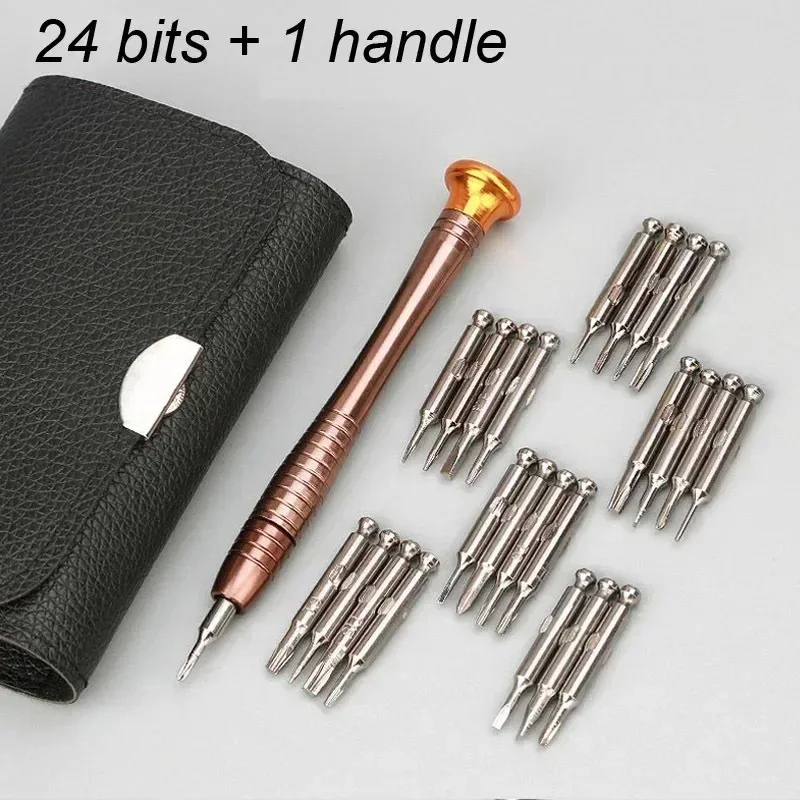 25 in 1 Electronic Torx Screwdriver Opening Repair Tools Kit for iPhone Camera Watch Tablet PC，Mini Precision Screwdriver Set