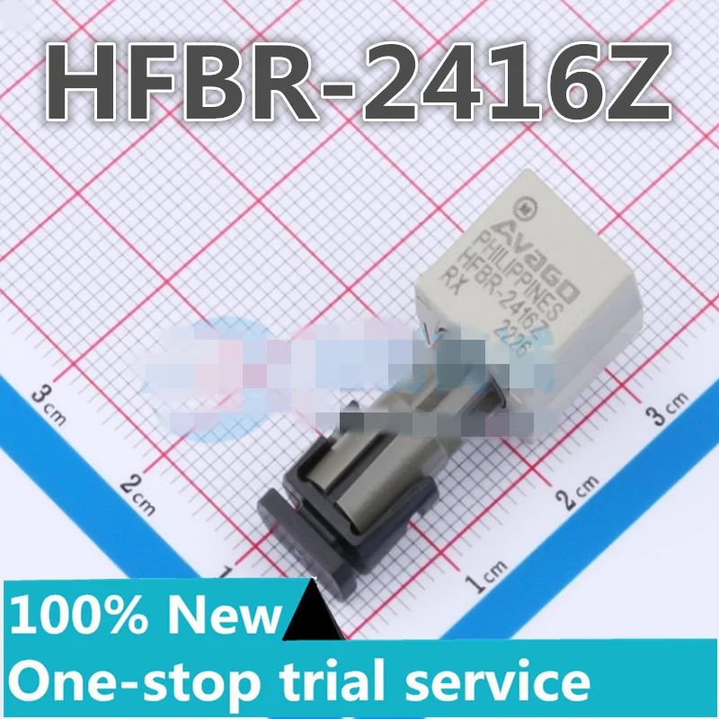 1-100Pcs HFBR-2416Z HFBR-2416MZ Nieuwe Originele Authentieke Broadcom/Avago Draad Poort Optische Zender Fiber Transceiver